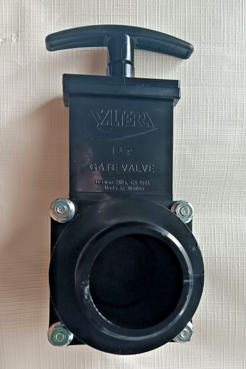 Valterra Gate Valve 1.5in Replacement Dump Drain Valve Powrflite PX10 K00711 Myt