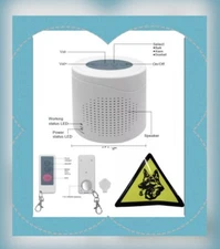 Electronic BARKING WATCH DOG Home Burglar Safety Security Alarm System REMOTE K9