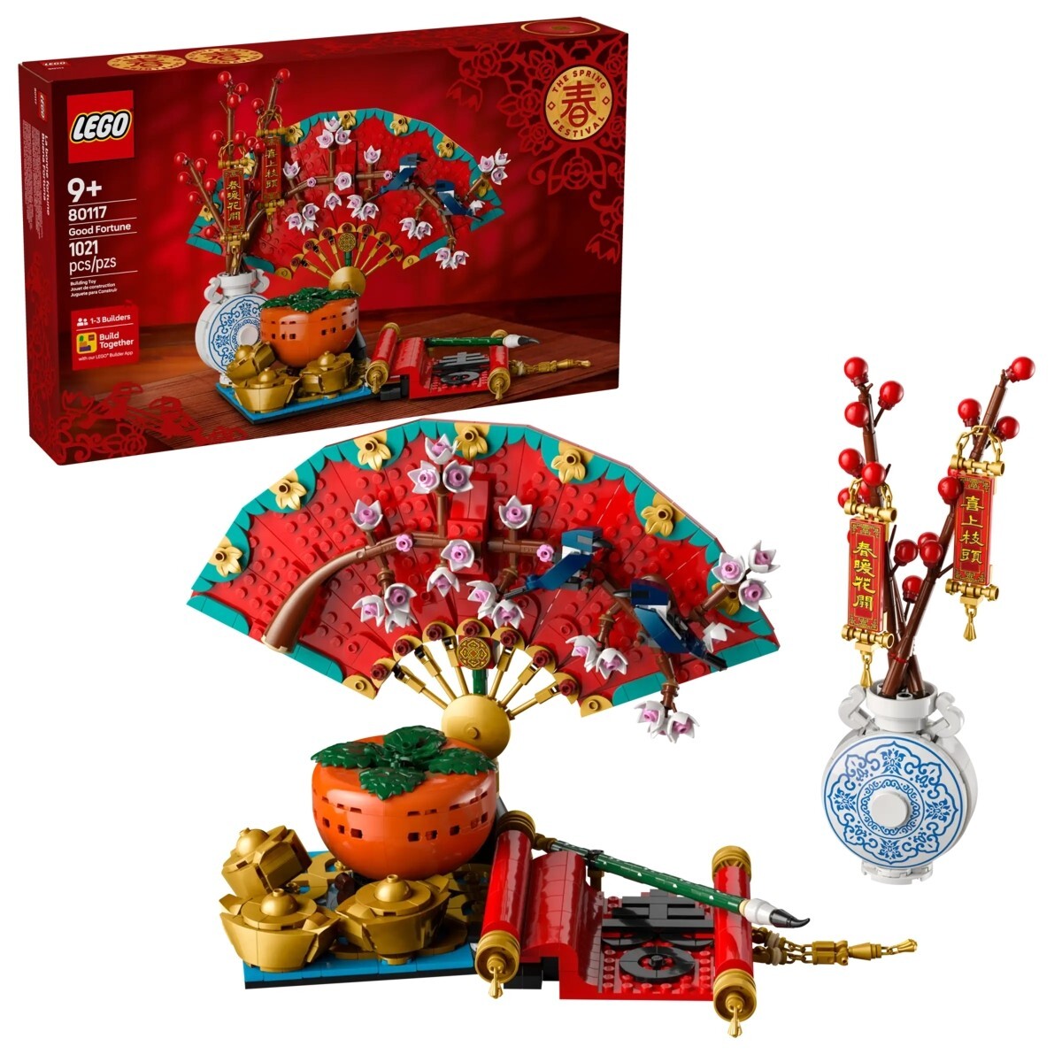 LEGO 80117 GOOD FORTUNE 2025 CHINESE FESTIVALS SERIES 1021PCS | eBay