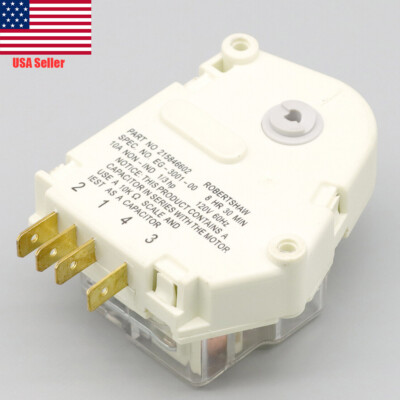 GP11 Refrigerator Defrost Timer (8 hr. 21 min) ,WP68233-3, 68233-3, AP6010564