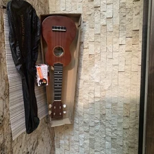 Diamond Head DU-150 Soprano Ukulele - Mahogany Brown W/snark Clip On Tuner & Bag