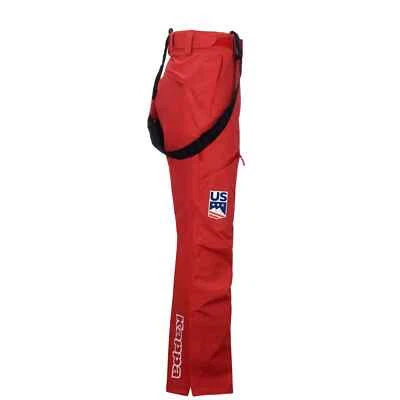 KAPPA 6CENTO 622 HZ PANTALONE UOMO NEVE SCI US RED RACING AMERICA 321R2ZW 360€