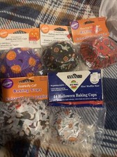 200 Halloween Cupcake  Mini Muffin Liners NEW Paper Baking Cups