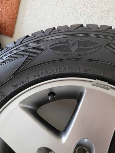✅5x Original Jeep Wrangler Sahara JK Kompletträder Ganzjahresreifen 245/75R17 - Bild 12 von 22