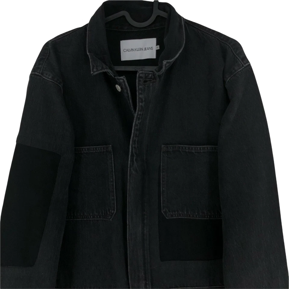 Calvin Klein Mezclilla Color Negro Manga Larga Mono Talla M - Imagen 2 de 4