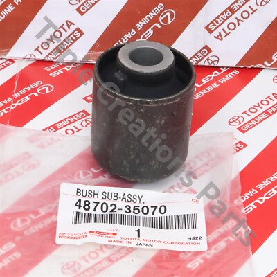 Toyota Genuine 48702-35070 Bush Sub-Assy Lower Control Arm