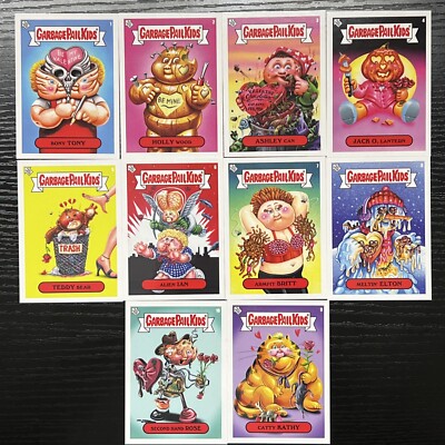 2024 TOPPS GARBAGE PAIL KIDS PUTRID POETRY POEM INSERT SET OF 10 - GPK