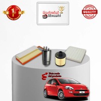 Kit Wartung 4 Filter Fiat Grande Punto 1.3 D Multijet 62KW 84CV Ab 2010