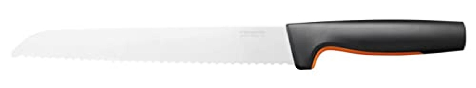 Fiskars Coltello da pane, Functional Form, Lunghezza totale: 34 cm, Acciaio inox