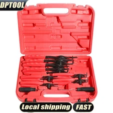 ABN Snap Ring Pliers 11pc Straight & Bent Retaining Ring Pliers w/ Hook & Pick