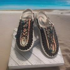 KEEN Women  s Size 9 UNEEK 2 Cord Sandals 1024312 Banyan Tree Garcia