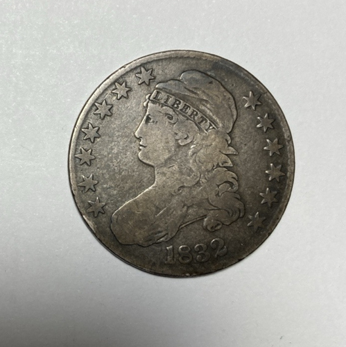 1832 Capped Bust Half Dollar Nice Original VG