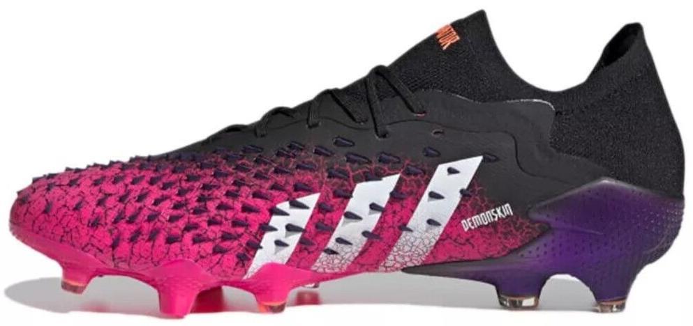 adidas Predator Freak.1 FG Low Demonskin - Black Shock Pink for