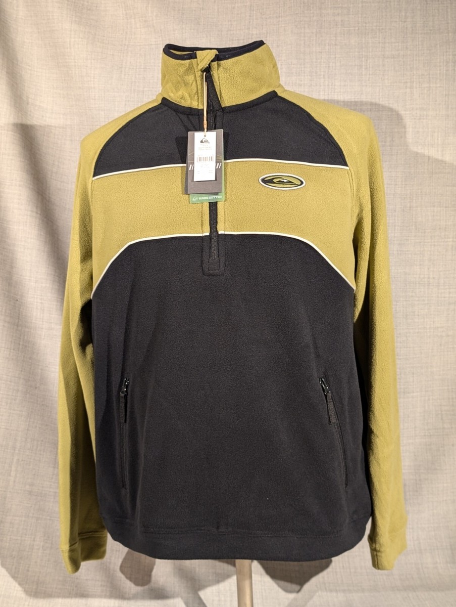 Quiksilver Powder Chaser Half Zip Fleece Pullover Men's Size