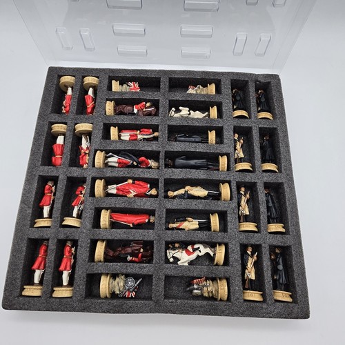The Chessmen Chess Set American Revolution Theme (Chess Pieces Only) No Board - Picture 5 of 11