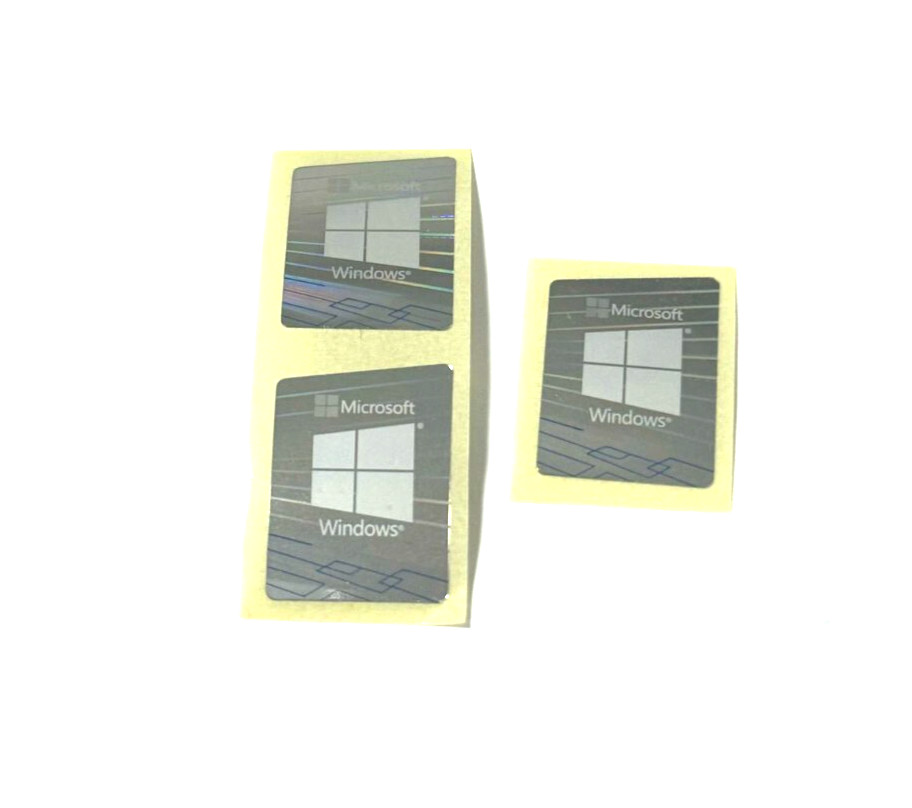 3x Windows  Operation System Color Shifting Sticker Badge Decal  16mm x 22mm