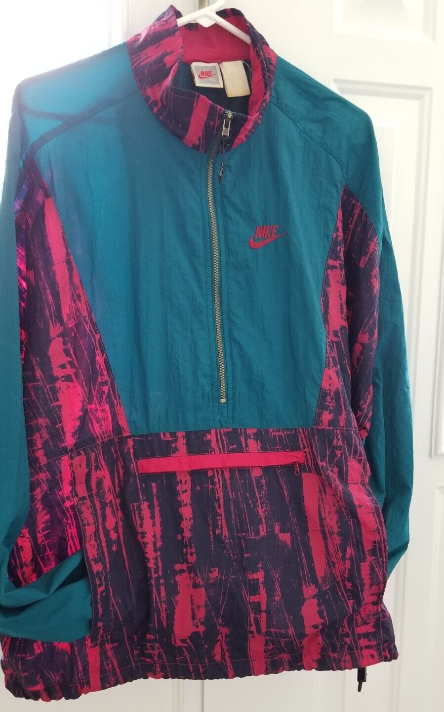 vintage NIKE anorak AGASSI sweat　f