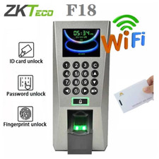 ZKTeco F18 TCP/IP Biometric Fingerprint Time Attendance Door Access Control
