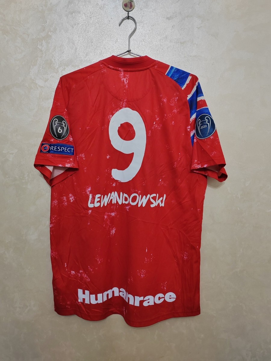 Humanrace х BAYERN MUNICH 2020 SPECIAL FOOTBALL SHIRT HOME sz L