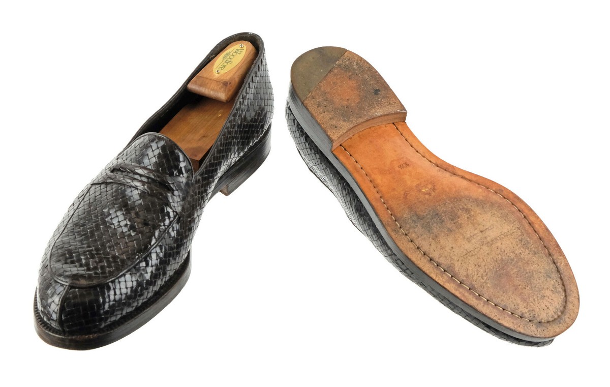 Stephane Kelian Men’s Brown Leather Lace-Up Dress Shoes (size 4) STEPHANE KELIAN Sz. 10.5 UK 11.5 US Loafers Dress Shoes Dark  main image 2