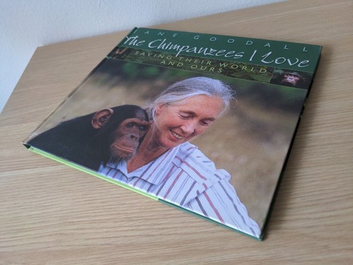 Signed! The Chimpanzees I Love Jane Goodall 1st Edition Hardcover Dust Jacket - Picture 2 of 13