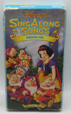 DISNEY: SING ALONG SONGS - SNOW WHITE HEIGH-HO VOLUME 1 ANIMATED