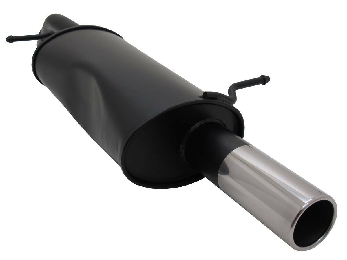 Silencieux Echappement Citroen C3 02-09 avec sortie chrome de 76mm