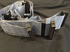 60" Quality 68-pin DB68 SCSI 3 Internal Data Ribbon Cable 9 Black Connector Used