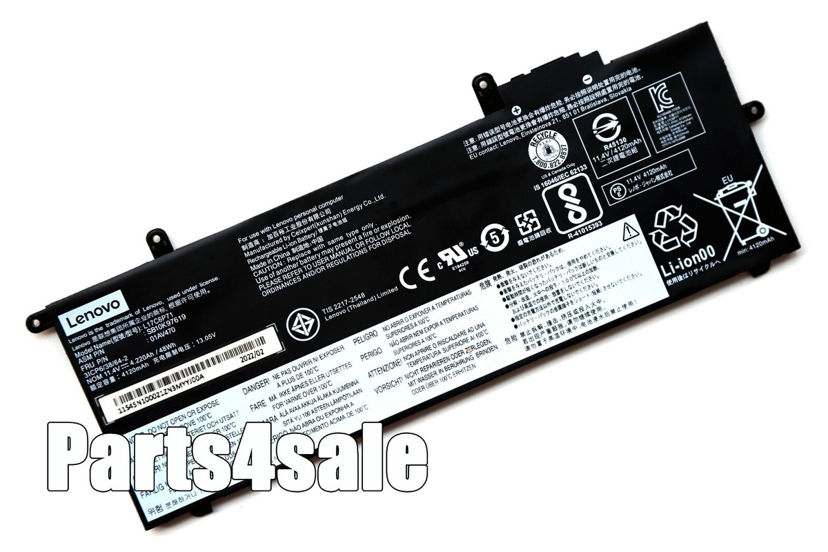 New Genuine L17C6P71 Battery for Lenovo ThinkPad X280