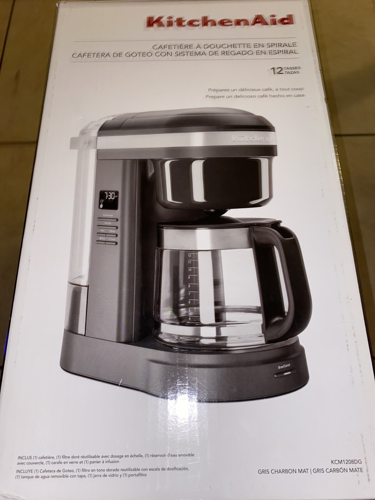 KitchenAid KCM1208DG 12 Cup Drip Coffee 