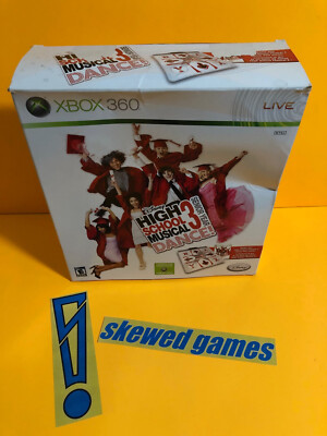 High School Musical 3 Senior Year Dance - New Open Box - Microsoft Xbox 360