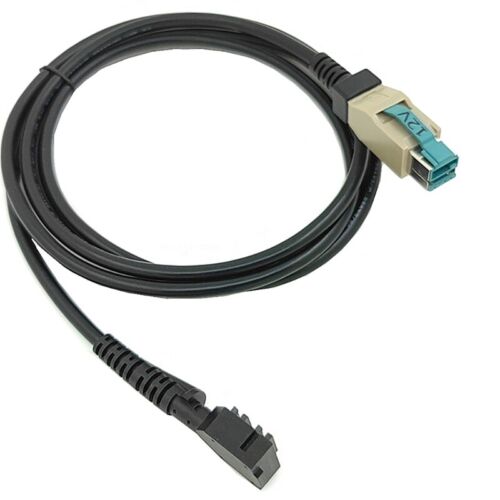 Convenient 12V Power USB8P Scanner Cable for Verifone VX820 Supply Cord - Afbeelding 1 van 8