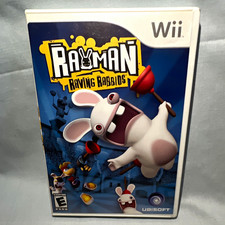 Ubisoft Rayman Raving Rabbids Nintendo Wii Game Case & Disc Multiplayer E