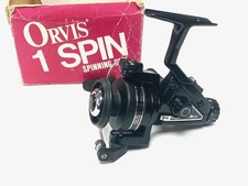 Mulinello da Pesca Orvis 1 Spin Bobina Fissa E Scatola EX RARO