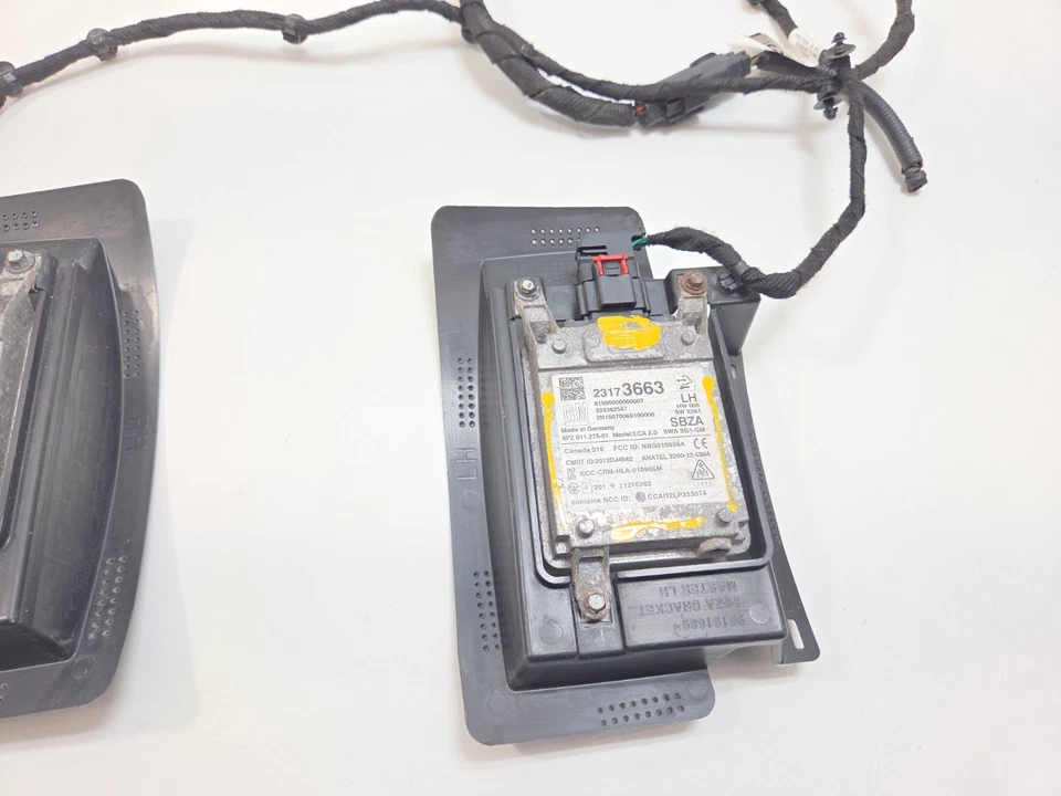 2014-2016 BUICK ENCORE OPEL MERIVA REAR BUMPER WIRING BLIND SPOT COMPLETE SET - Image 3 of 4