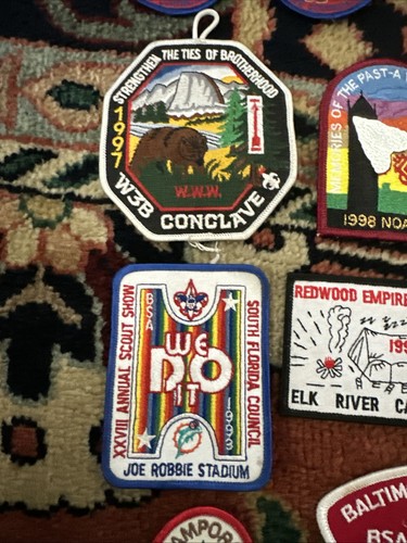 VINTAGE BOY SCOUTS PATCHES LOT 21 PCS - Picture 5 of 7