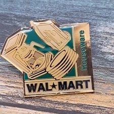 Walmart Associate Employee Pin - Houseware Department Dishes Coffee Maker