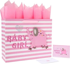 16.5” Extra Large Baby Girl Gift 1 Count (Pack of 1), 16.5''-Pink 