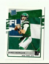 2020 DONRUSS #339 James Morgan: New York Jets: Football Card: NFL: Rookie. rookie card picture