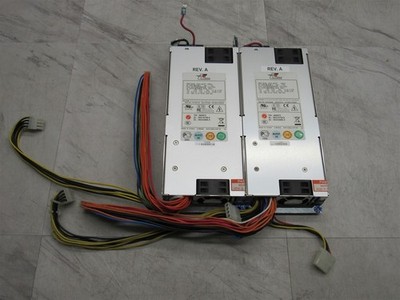 2 LOT - Zippy / Emacs DP1H-6400F 400W DC Power Supply DP1H-6400F