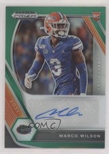 2021 Panini Prizm Draft Picks Green Marco Wilson #DPA-MAR Auto 7eo
