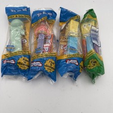Pez LOT of 4 SpongeBob Squarepants Candy Dispensers Patrick & Squidward-2004