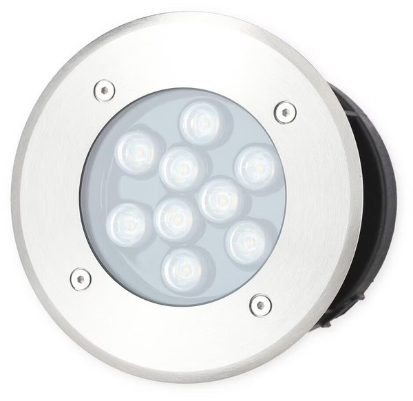 Trio Bodeneinbaustrahler Belaja – 821660207, Incl. 1X SMD Led, 9W · 1X 540Lm, 30-image