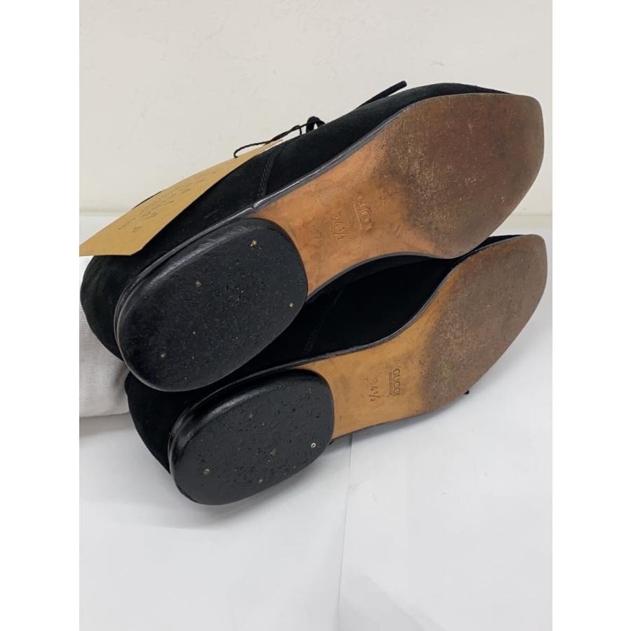 GUCCI Women's Chukka Boots Suede Size:34.5/JP:21.5 Black From Japan 141201K Auth thumbnail 4