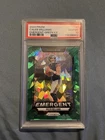 2024 Panini Prizm Emergent Caleb Williams #1 Green Ice Prizm (RC) PSA 10 Mint