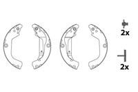 TRW Bremsbackensatz GS8828 FüR Chevrolet
