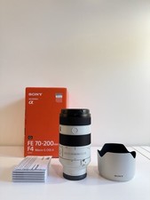 Mint Sony FE 70-200mm F4 Macro G OSS II under warranty