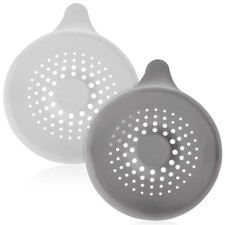 2 Pcs Shower Drain Covers Hair Drain Catcher Bath Drain Cover For Sinks Baths