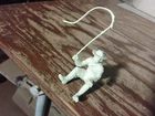 1950s Marx Wagon WHIP DRIVER western Fort Apache Custer  figures playset