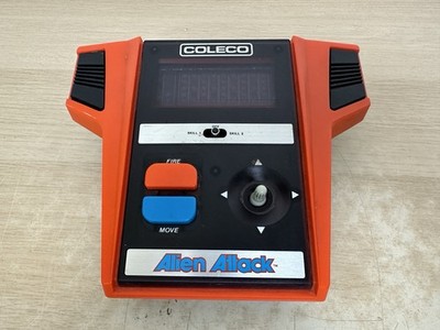Vintage Coleco Alien Attack Electronic Handheld Game No. 2370 - Tested & Works